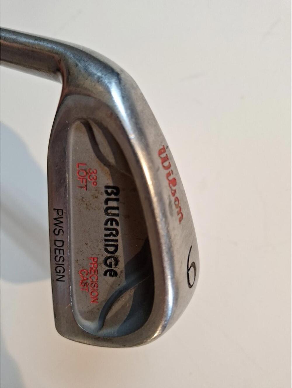 Wilson 6 Iron Blueridge 33* Loft Precision Cast PWS Design